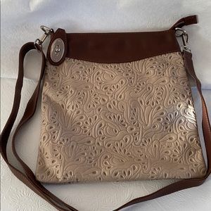 Crossbody leather bag NWOT